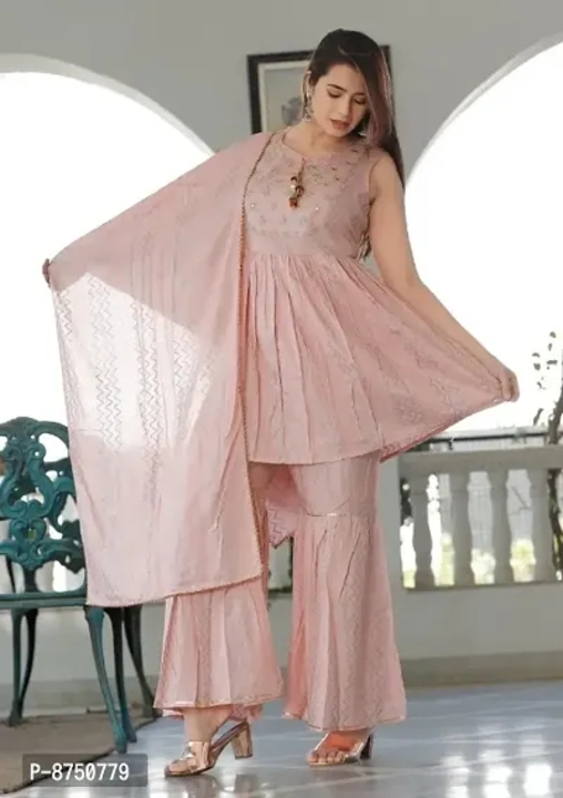 Sarara dress uploaded by Shree ganpati fashion on 4/17/2023