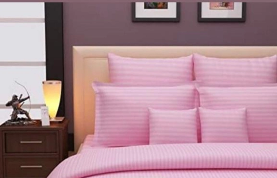 Plain bedsheet and pillow cover uploaded by Shyam Sunder & Co. on 4/17/2023