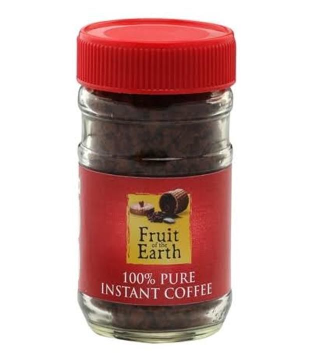 Fruit of the earth 100% pure instant coffee 50 gm uploaded by SK collections on 3/5/2021