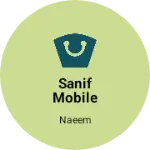 Business logo of Sanif Mobile shop