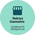 Business logo of Nabiya garments