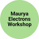 Business logo of Maurya electrons workshop motor winding