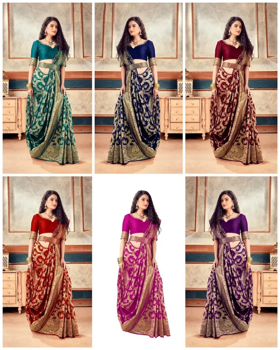 Silk saree uploaded by Promise creation on 4/17/2023