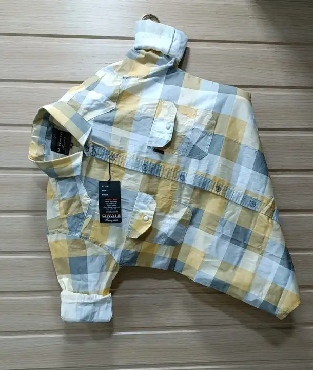 HEAVY COTTON CHECKS

DOUBLE POCKET 

SIZE.M-L-XL

RATE.280 uploaded by AMAAN GARMENTS  on 4/17/2023
