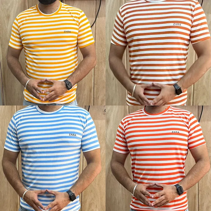 Zara Checked Tshirt For Men  uploaded by BRANDO FASHION on 4/17/2023