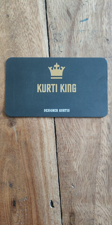 Visiting card store images of Kurti King