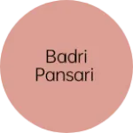 Business logo of Badri Pansari