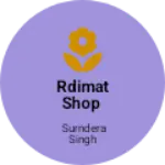 Business logo of Rdimat shop