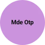 Business logo of Mde oTp