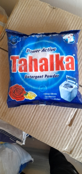 Tahalka brand washing powder 400 grams  uploaded by business on 4/17/2023