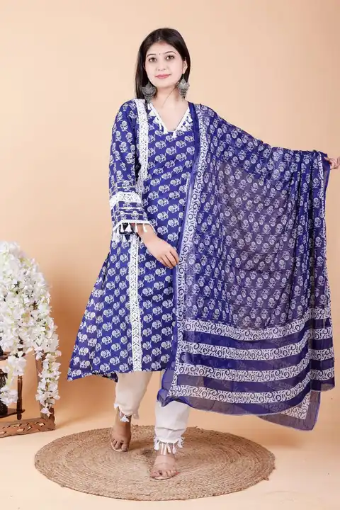 *_New design launch_*

*GOOD QUALITY 👗 FABRICS*

🧶  *Fabric -pure cotton 60"60* 

👗 *_Type -  kur uploaded by Mahipal Singh on 4/17/2023