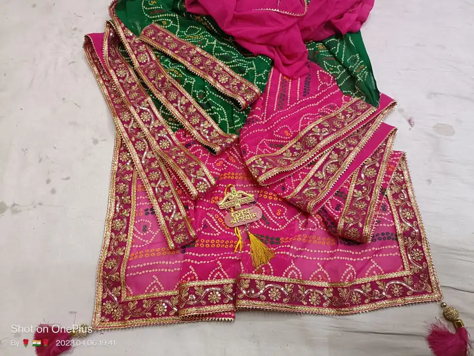 Bandhej saree  uploaded by women ethnic wear on 6/3/2024