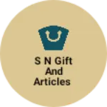 Business logo of S n gift and articles