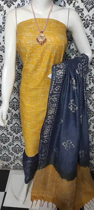 Batik print suit pics  uploaded by Mp handloom on 4/17/2023
