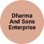 Business logo of dharma and sons enterprises