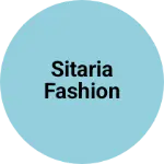Business logo of Sitaria Fashion