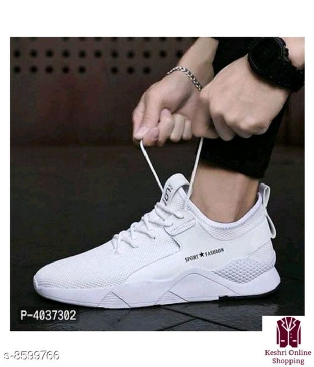 White Casual Sports Shoes uploaded by business on 3/5/2021