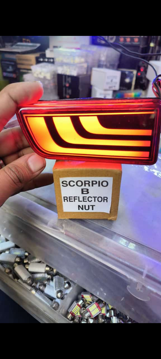 SCORPIO REAR BUMPER REFLECTOR  uploaded by Autodreamindia on 4/17/2023