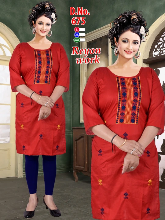 All type of kurtis cheapest availble  uploaded by Radha Creation , Maira sales for Readymade items on 4/17/2023