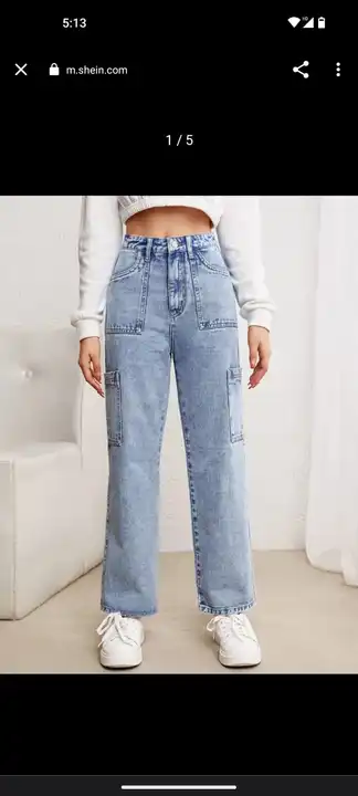 Cargo Jeans Women's Imported  uploaded by business on 4/17/2023