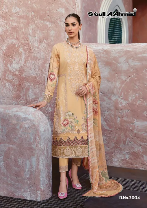 Pakistani Dress Gul Ahmed

Pure Lawn Cotton Print

Qty: 120 Pcs 

Rate: 430/- uploaded by Krisha enterprises on 4/17/2023