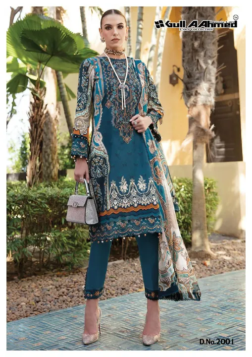 Pakistani Dress Gul Ahmed

Pure Lawn Cotton Print

Qty: 120 Pcs 

Rate: 430/- uploaded by Krisha enterprises on 4/17/2023