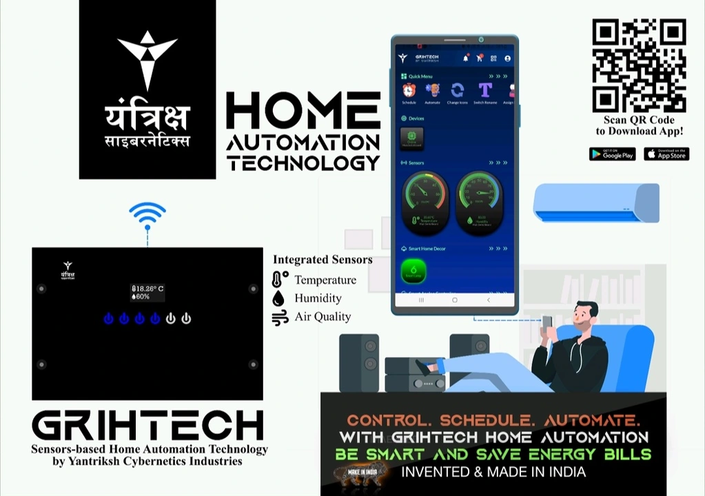 Home Automation - Smart Home uploaded by Yantriksh Cybernetics Industries on 4/17/2023