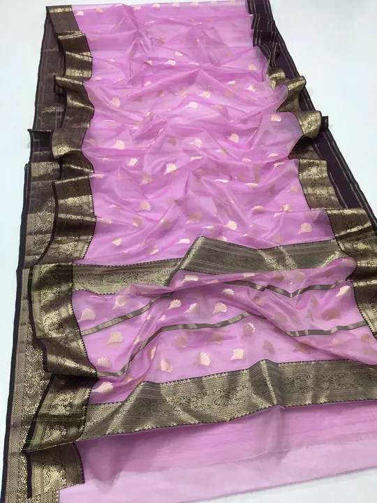 Chanderi handloom Pure silk saree uploaded by Royal_Elegance_Saree on 4/17/2023