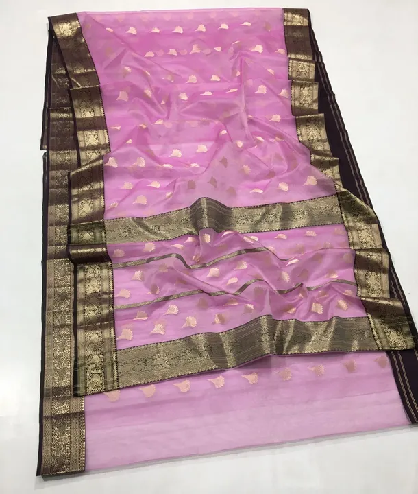 Chanderi handloom Pure silk saree uploaded by Royal_Elegance_Saree on 4/17/2023