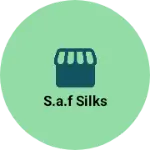 Business logo of S.A.F silks