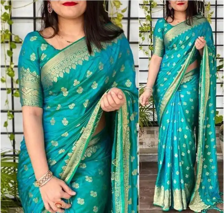 BANARSE SAREE uploaded by VIJAY CREATION on 4/18/2023