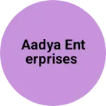Business logo of Aadya enterprises
