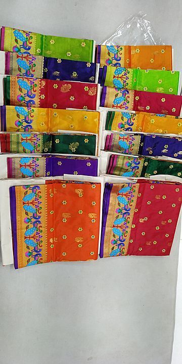 Semi paitni work uploaded by Shree Ambica fabrics on 7/11/2020