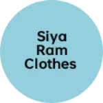 Business logo of Siya ram clothes