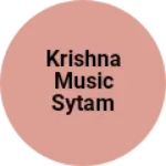 Business logo of Krishna music sytam