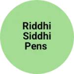 Business logo of Riddhi Siddhi pens
