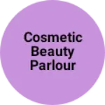 Business logo of Cosmetic beauty parlour