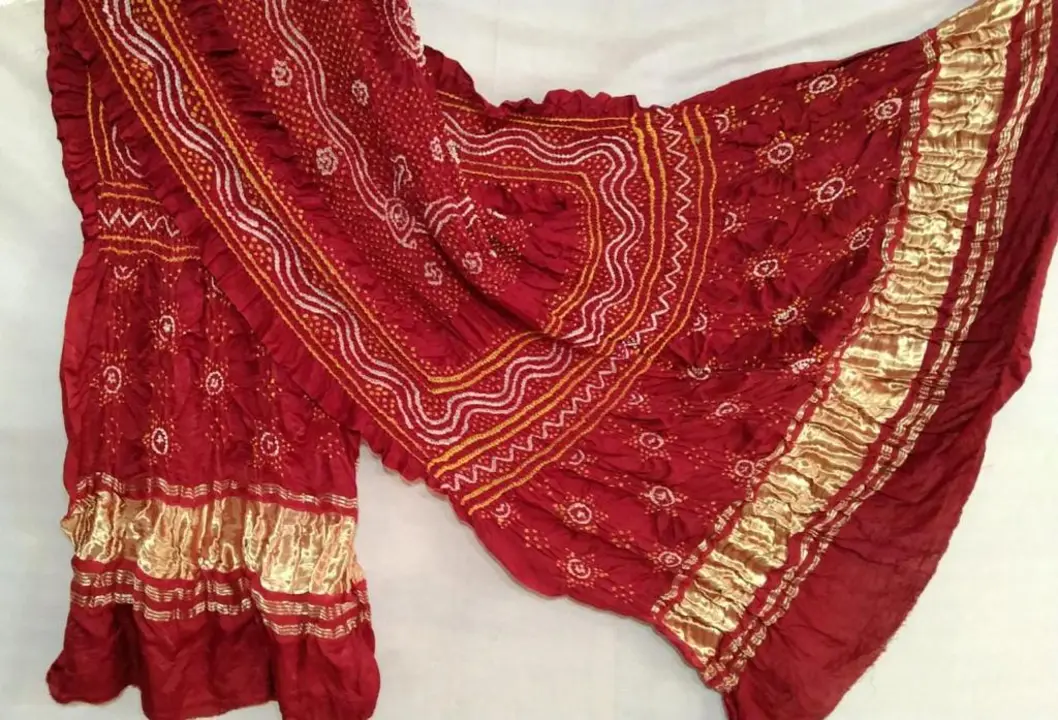 Gaji Bandhani Dupatta  uploaded by Dulari Textiles on 4/18/2023