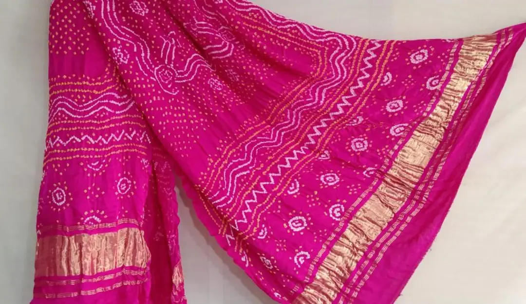 Gaji Bandhani Dupatta  uploaded by Dulari Textiles on 4/18/2023
