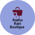 Business logo of Radha Rani boutique