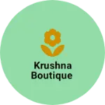 Business logo of Krushna boutique