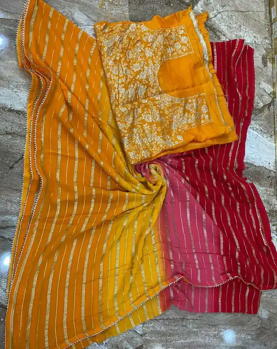 Product uploaded by Jaipuri wholesale gotta patti kurtis nd sarees on 4/18/2023