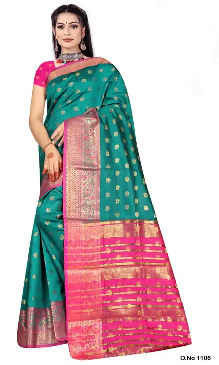 Silk saree uploaded by Jaanvi fashion on 4/18/2023