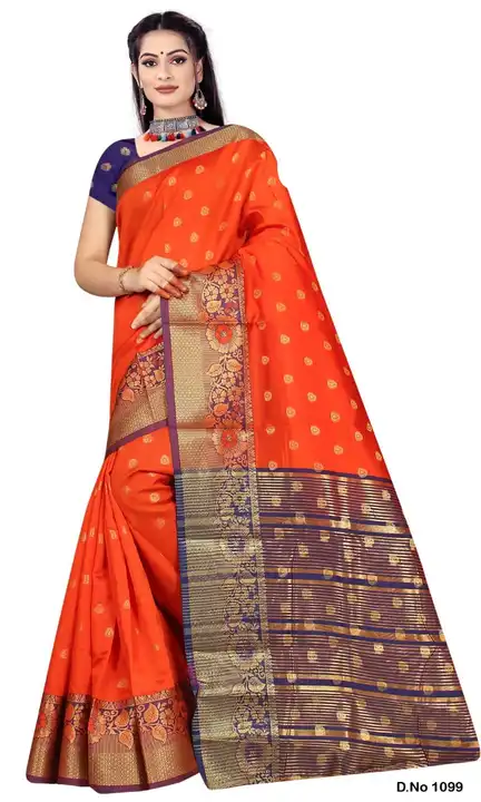 Silk saree uploaded by Jaanvi fashion on 4/18/2023