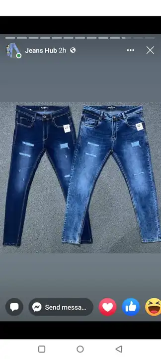 Men's denim jeans  uploaded by Baayon Fashion  on 4/18/2023