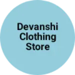 Business logo of Devanshi clothing store