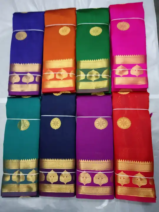 Trending Saree 
Full saree with blouse
Colour - 8 
1 Set - 8 piece 
Price - 415/- per saree uploaded by business on 4/18/2023