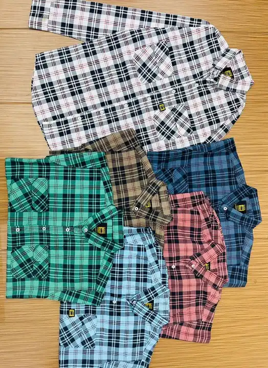Check Shirts For Men  uploaded by BRANDO FASHION on 4/18/2023