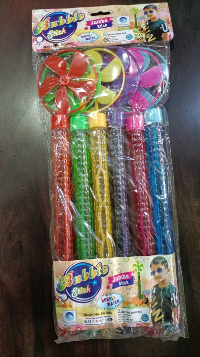 Bubble stick 6 pc gift pack  uploaded by KALYANI TOYS on 4/18/2023
