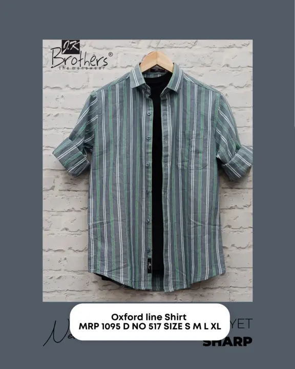 Men's Cotton Line  Shirt  uploaded by Jk Brothers Shirt Manufacturer  on 4/18/2023